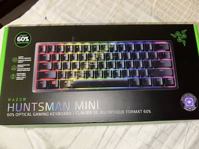 Razer Huntsman Mini 60% Gaming Keyboard (Black) – Used