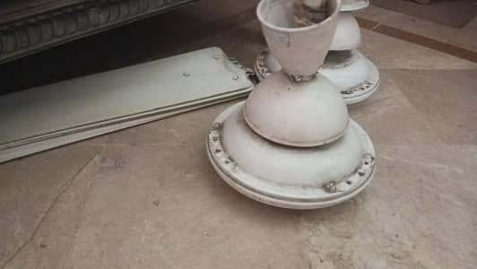 2 parwaz ceiling fan 2 crystal cieling fan