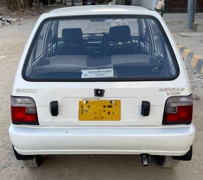 SUZUKI MEHRAN 2016 80% original paint  03100206928