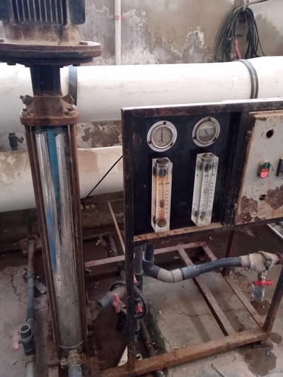 R. O plant, 10,000 gallon per day sea water