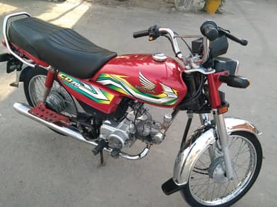 , HONDA CD70 good condition 10/10 2023 model