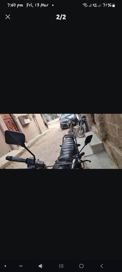 suzuki gs. 150 SE side mirrors