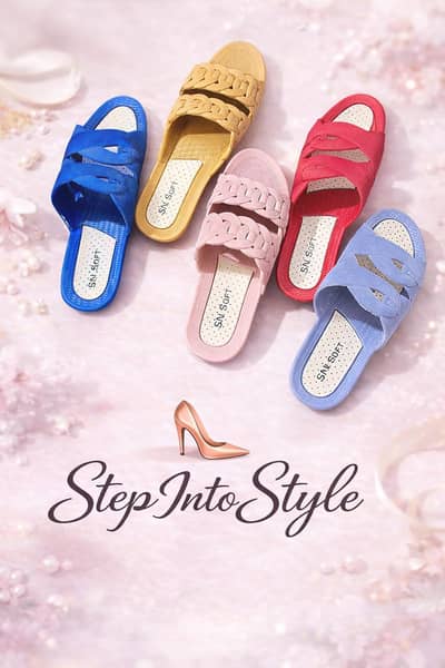Ladies Comfortable Slippers – Soft & Stylish