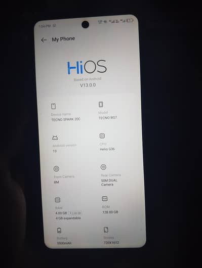 All box ky Sat 10by8 Tecno spark20c