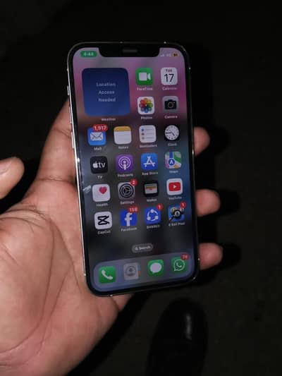 Iphone 12 pro non pta (FU) 7 months sim glitch jazz/zong 10 by 9.5