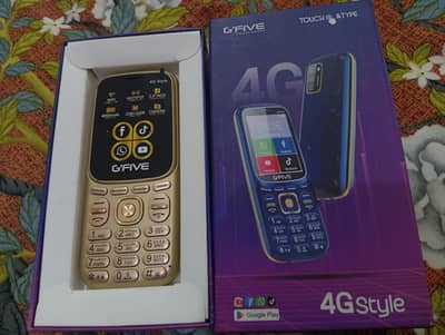 Gfive 4g Style 2gb 16gb touch n type 17 months warranty