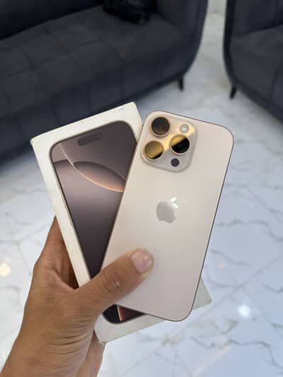 Iphone 16 pro non pta jv  physical sim with box