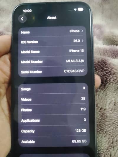 iphone 13 like new non pta