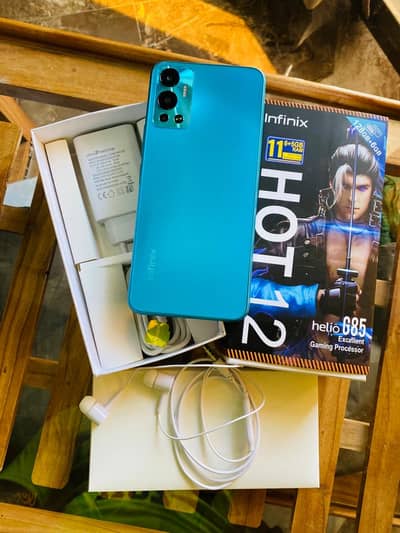 Infinix Hot 12 (6gb/128gb) urgent sale. 03/29/77/57/413