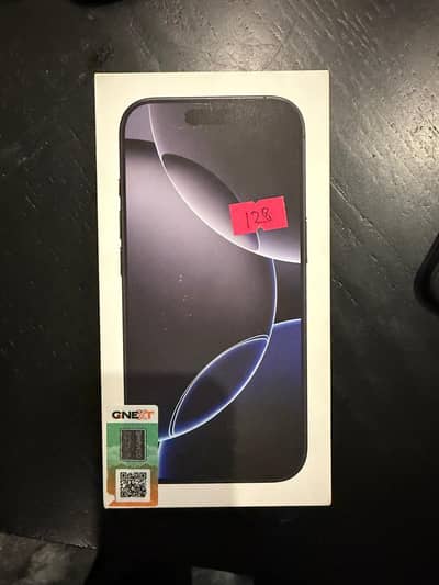 Iphone 16 Pro 128GB PTA approved