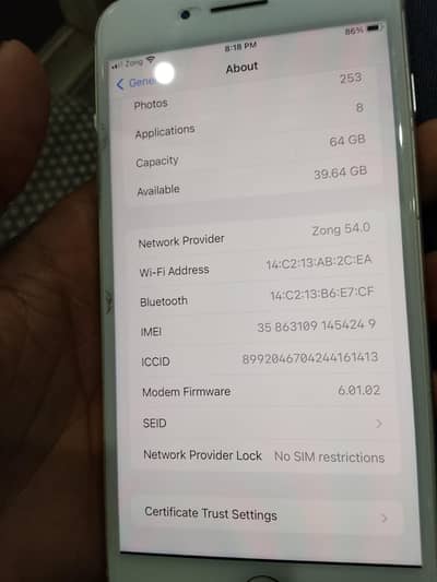 iphone 8plus pta approved