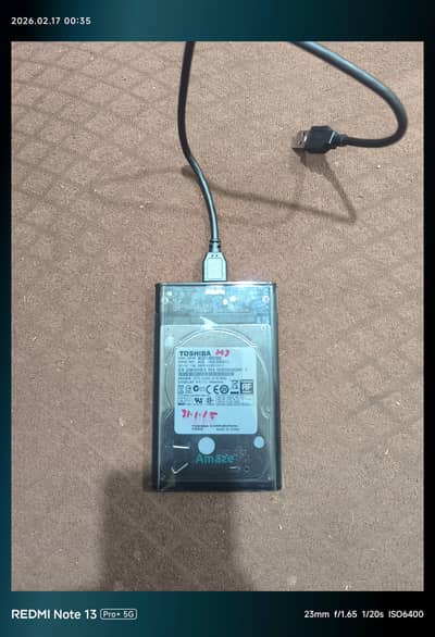 External hard drive 500gb