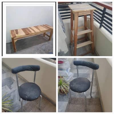 TABLES/CHAIRS/WODDEN/ STOLL/STOLES/BENCH