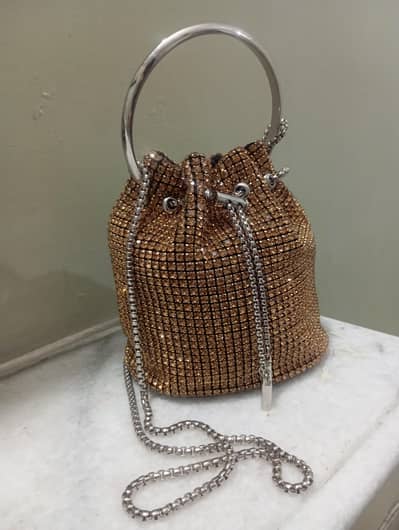 luxury bridal hand bag brand new