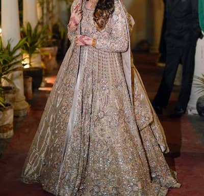 Heavy walima dress from  wedding asia liberty lahore