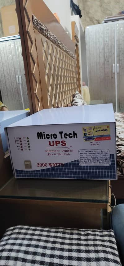 2000 watt UPS For Sale Pure Copper Like Brand New