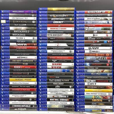 PS4 / Playstation 4 games 10/10 condition (WORKS ON PS5)