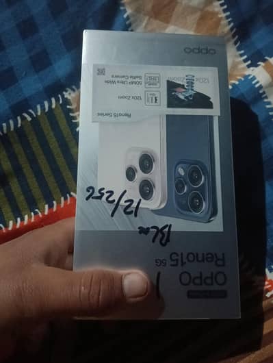 OPPO RENO 15 5G ( 12 - 256 ) NON  ACTIVE / PTA APPROVED