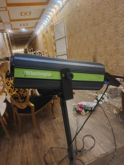 SPOT light, Follow light, confetti, Cool fire Machines