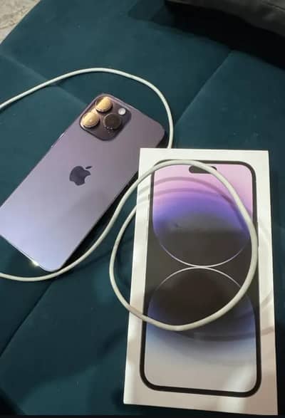 iPhone 14pro max 256gb non PTA Factory Unlocked