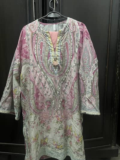 Ethnc 2 piece dress wore once