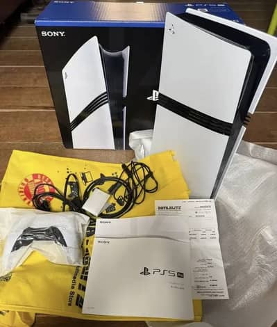 PS5 Pro 2TB Disc Edition - Like New | With 6 Discs + PS Plus