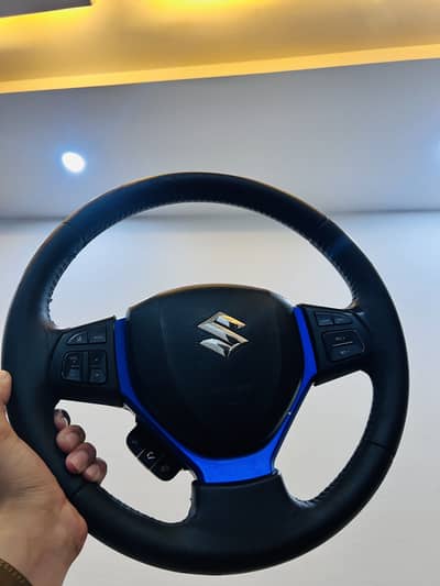 Multi media steering with Air bag Suzuki cultus and all suzuki cars