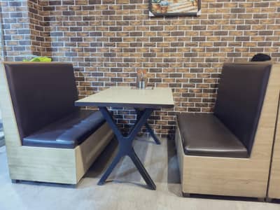 Restaurant Sofa set & table s available for sale