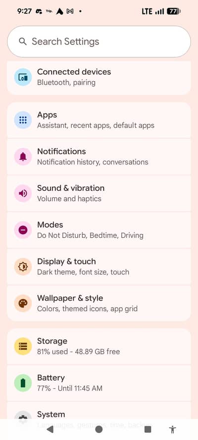Google pixel 8pro screen