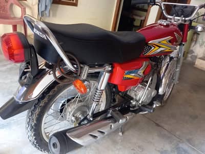 Honda cg 125 2024/25 Red Color