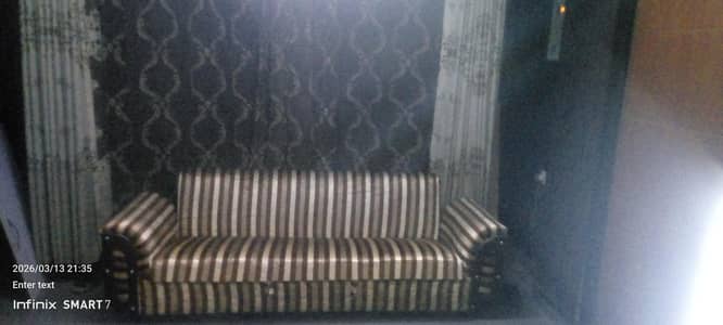 two sofa cum beds dewaan style  newly poshish