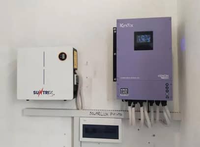 solar installation solar inverter repairing elevated structure