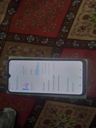 Redmi 10c 4+2/128gb complete box no Open no repair