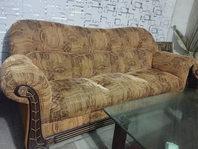 6 Seater Sofa Set Urgent Sale