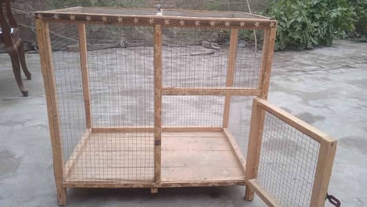 Durable wood  Hen Cage – Easy Assemble (Multiple Sizes)  Large Outdoor