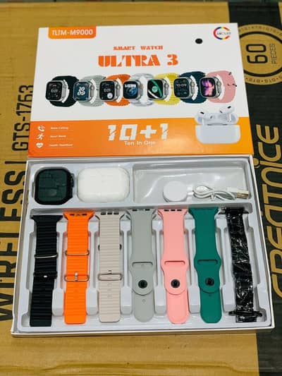 Ultra 3 Smart watch 10+1 with airpods