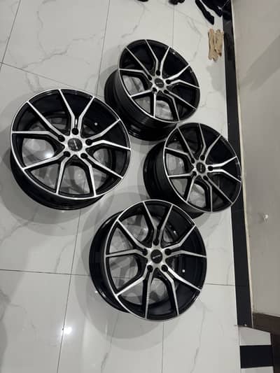 17 inch rims RAYS VV21s 5x114 pcd