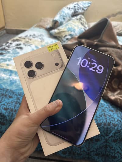 Iphone 17 pro max 256gb 100 health