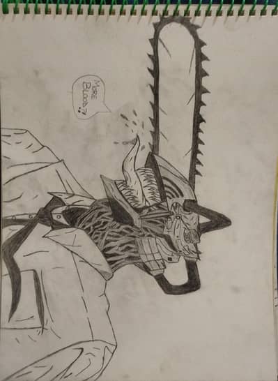 Chainsaw man Sketch