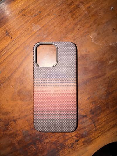 iPhone 16 Pro Max Pitaka Tactile Woven Case Sunset
