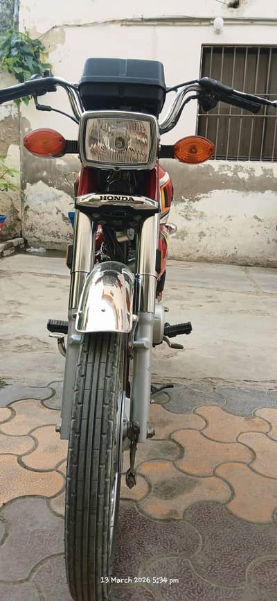 Honda 125 golden number 4444