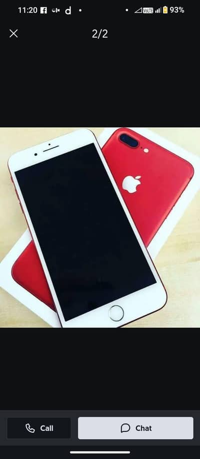 iPhone 7 plus 128 GB for sale only WhatsApp number 0346/84/44/939