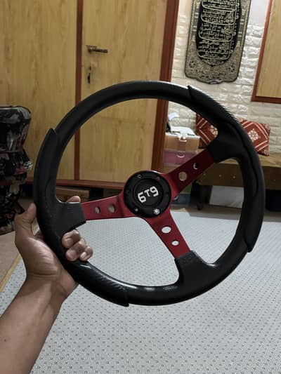 momo deep dish steering wheel for sale.