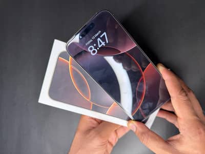 iPhone 16 Pro Max 256 GB - Desert Titanium (PTA Approved)