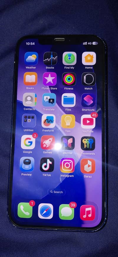 Apple iphone 12 non pta 128 gb factory unlock sim time hai abi pora