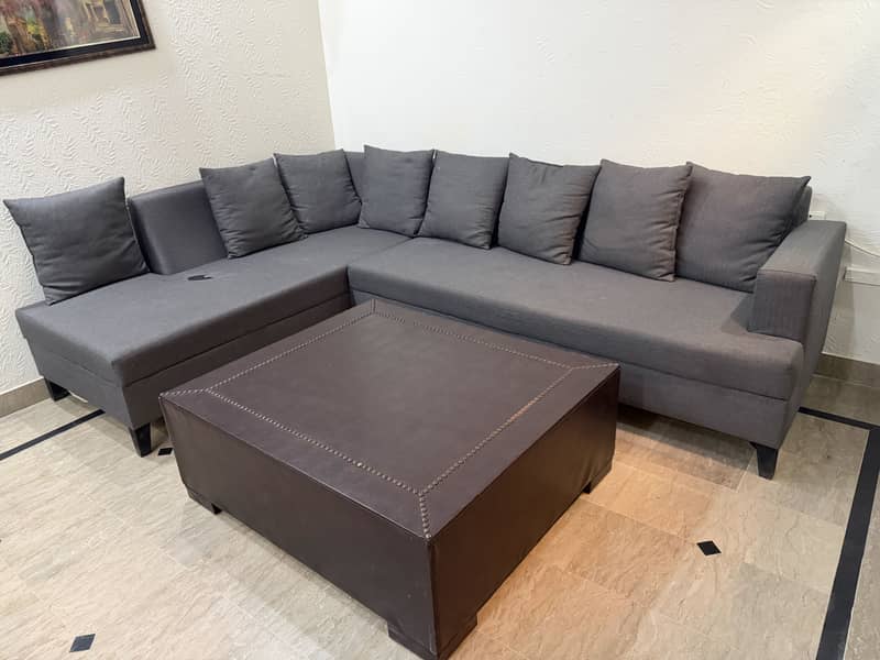 L Shape Sofa Set 0
