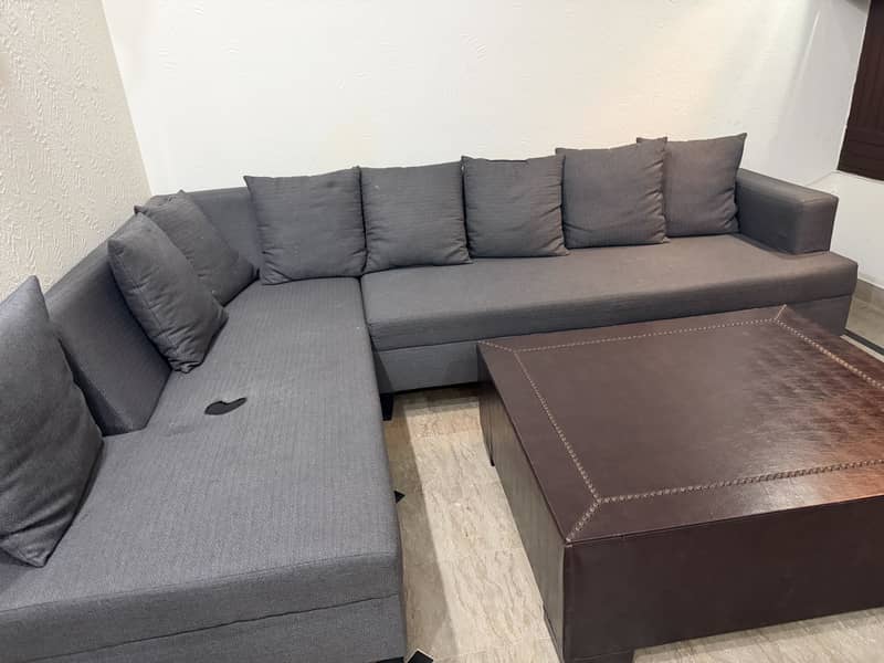 L Shape Sofa Set 1