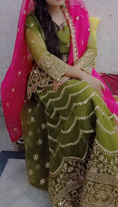 only one time use party wear and bridal llhnga