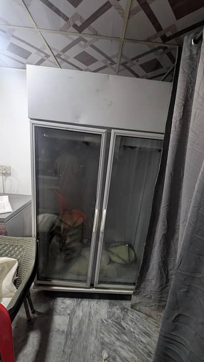 Double door Beverage Cooler for Sale