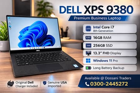DELL XPS 9380 CORE i7 8th GENERATION TOUCH SCREEN
